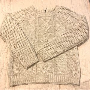 EUC Cynthia Rowley cable knit sweater size M